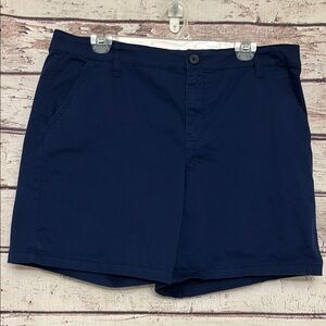 Navy Blue Casual Shorts